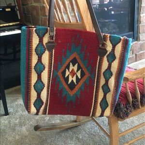 Southwest style shoulder bag